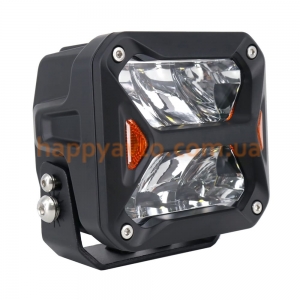LED фара CYCLONE WL-G7 30W PREMIUM DRIVING